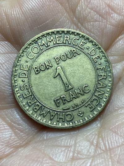 2025年第一百三十七场(总第一百六十三场）外国好品散币场(免佣金) - 法兰西第三共和国1923年1法郎