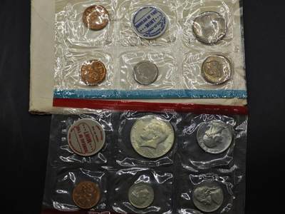 【淘币小摊】实时拍第八百三十拍   银币套币场   满百包邮可预留二周 每周一统一发货   - 美国1970年肯尼迪套币含1枚银币