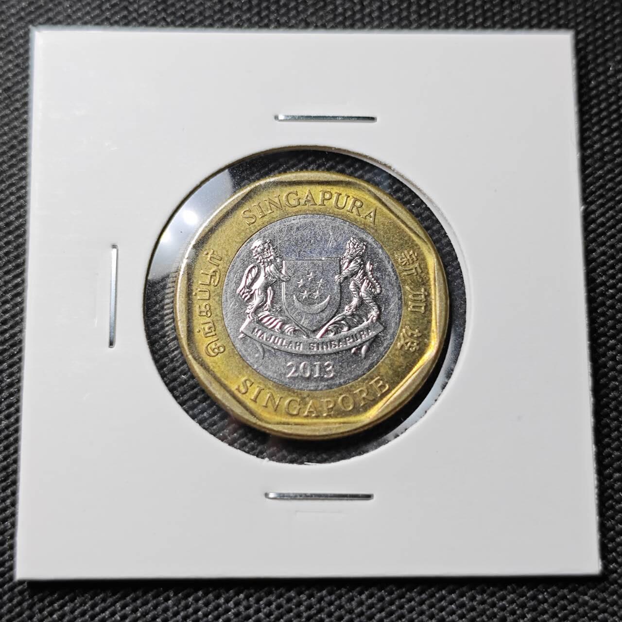 KK钱币收藏小铺 第380期  2月预留时间 周末发货  新加坡1元