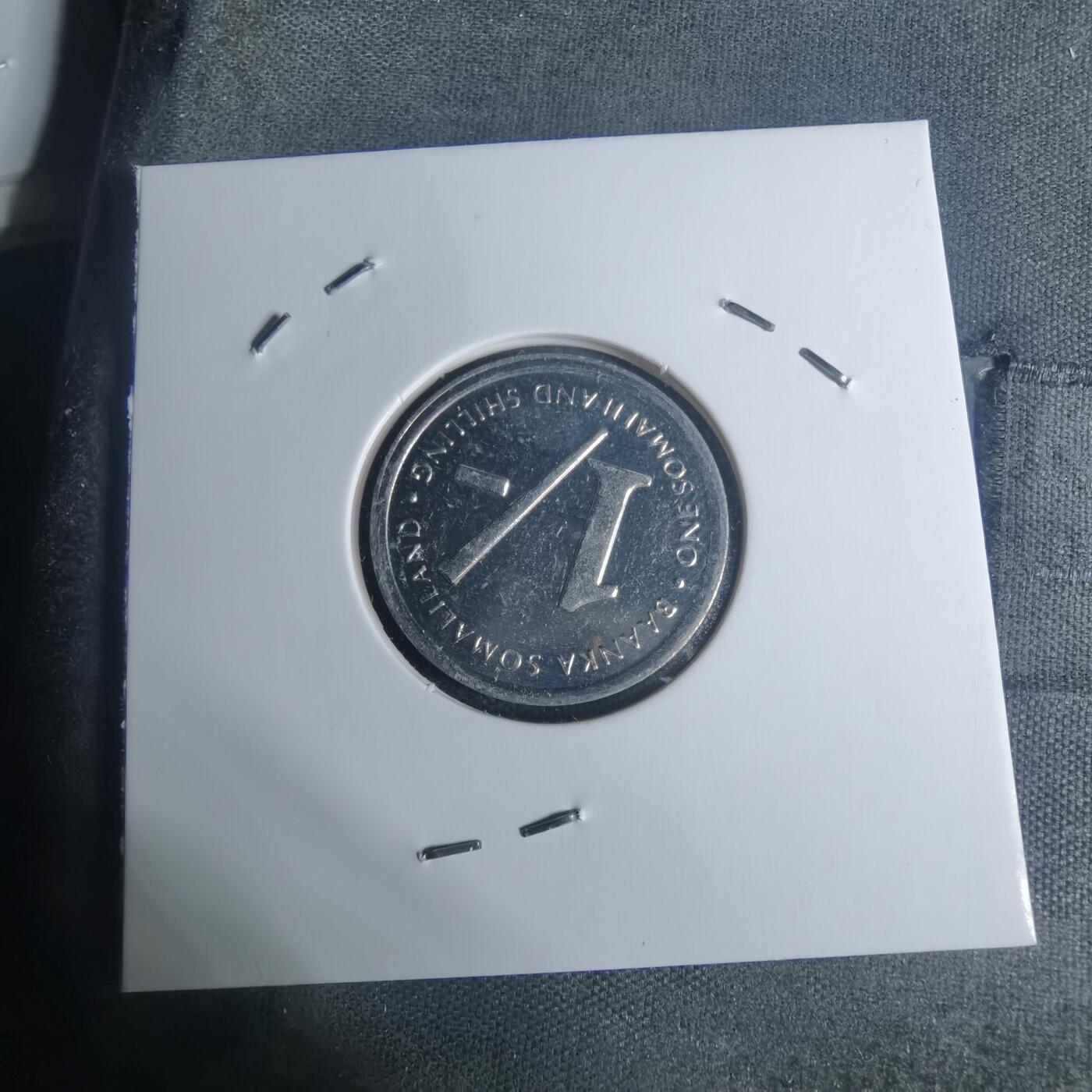 沼泽如烟--第934场 索马里兰1994年1先令