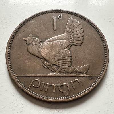 🌹外币初藏🌹🐯2025年第141场  每周二四六晚8️⃣点 接代拍 - 爱尔兰1937年一便士 b