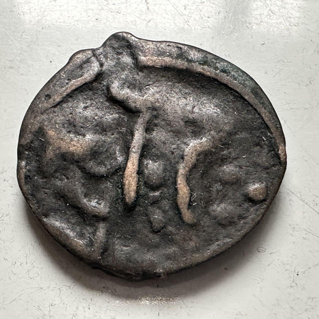 🌹外币初藏🌹🐯2025年第141场  每周二四六晚8️⃣点 接代拍 摩洛哥一法卢丝 六星芒打制铜币