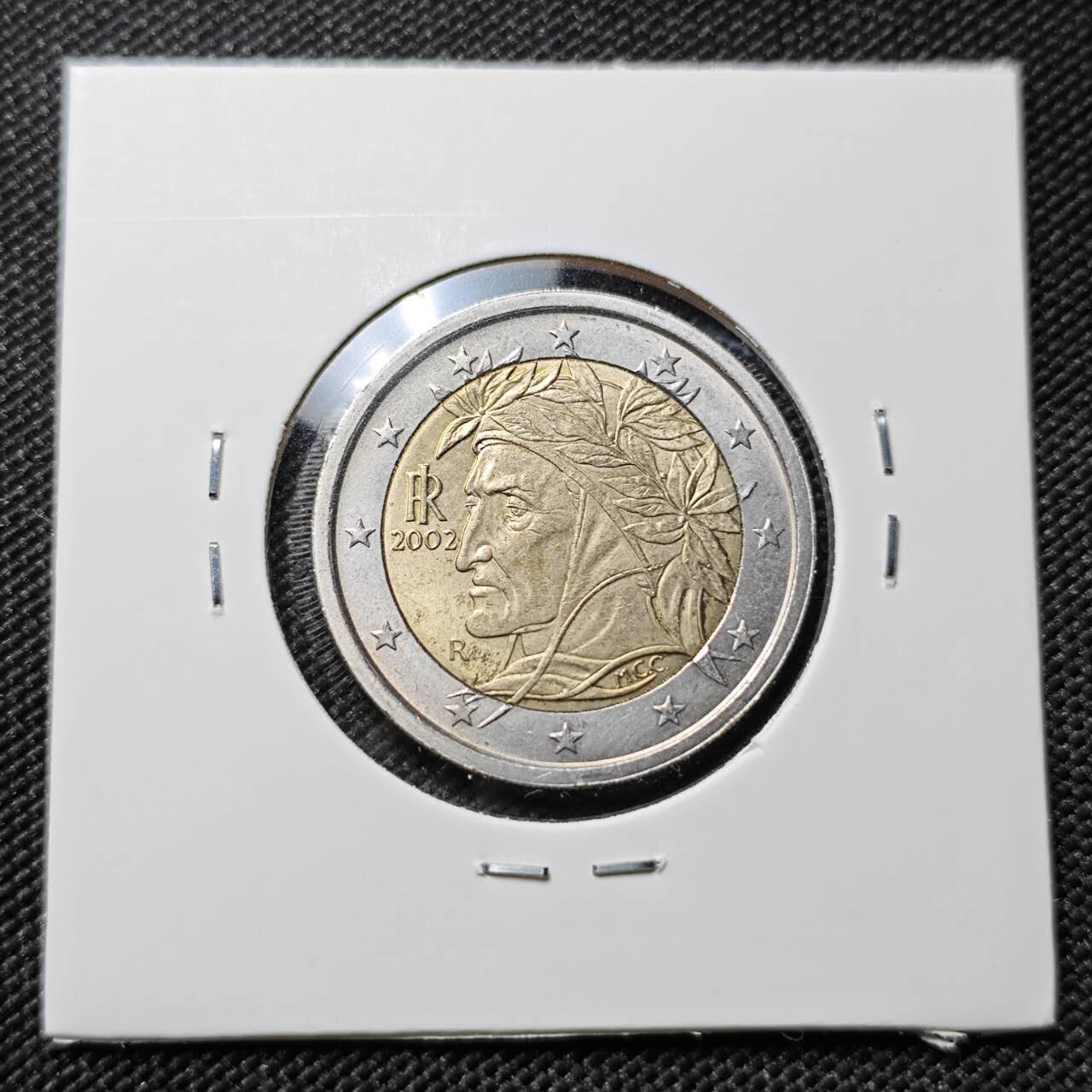 KK钱币收藏小铺 第380期  2月预留时间 周末发货  意大利2欧