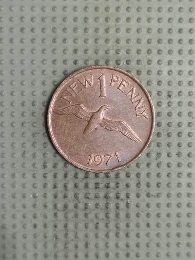 2025年第140场各国散币拍卖（总第140场） - 根西岛1971年1便士