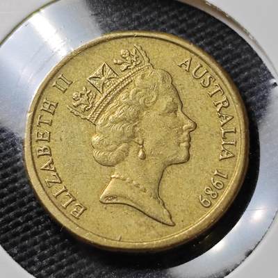 KK钱币收藏小铺 第381期  2月预留时间 周末发货 - 1989澳大利亚土著人2元 