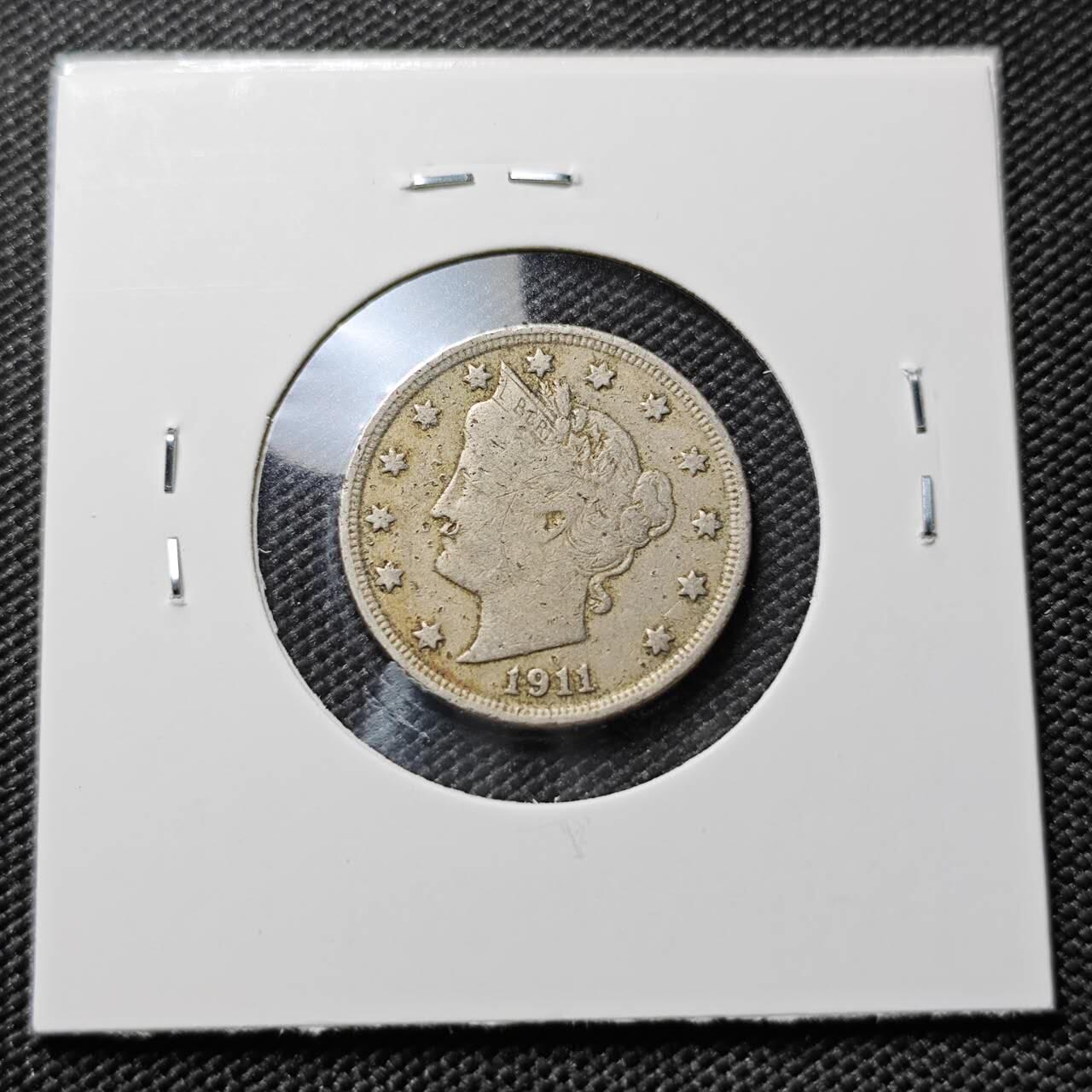 KK钱币收藏小铺 第380期  2月预留时间 周末发货  美国5分镍币