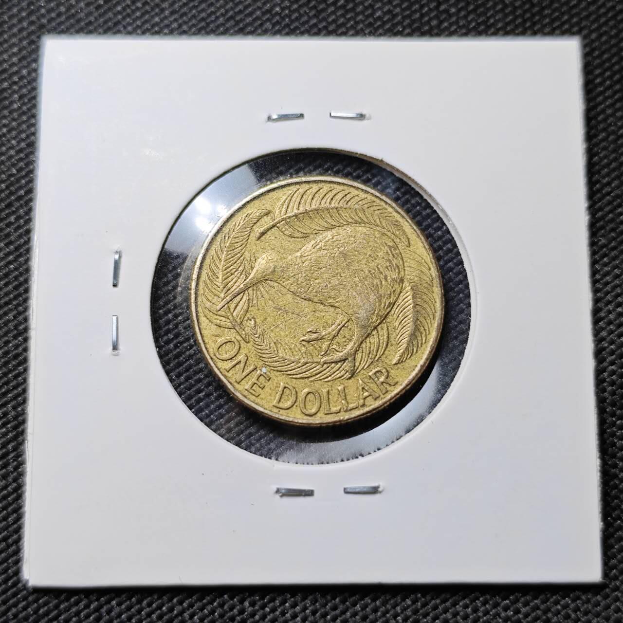 KK钱币收藏小铺 第380期  2月预留时间 周末发货  新西兰1元