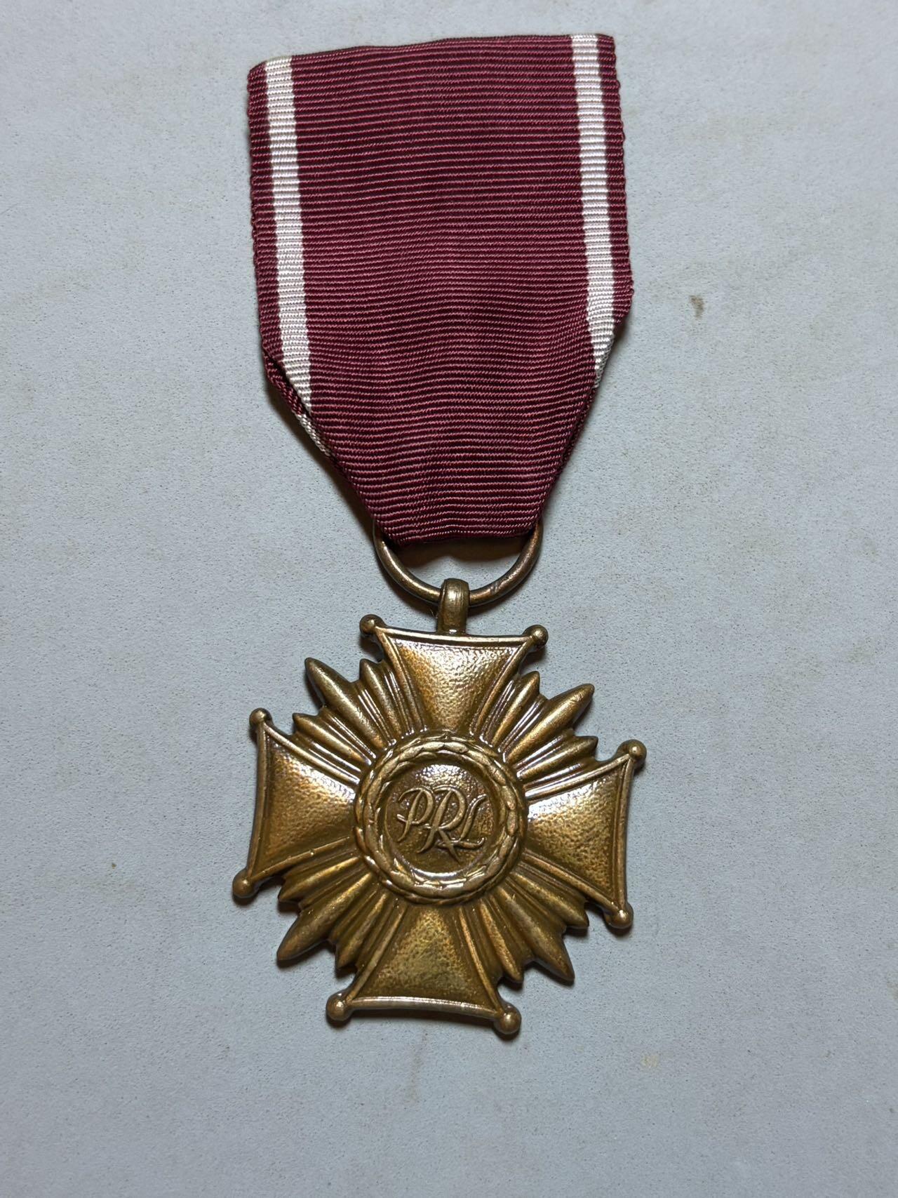 盛世勋华——号角文化勋章邮票专场拍卖第294期 波兰（社会主义）铜级功勋十字勋章 