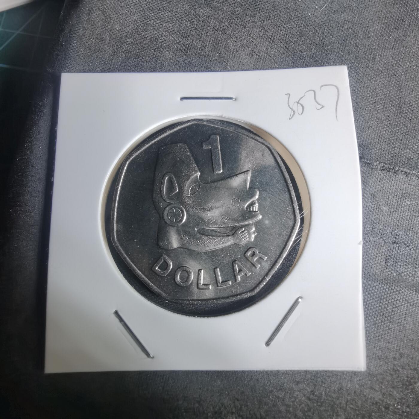 沼泽如烟--第935场 所罗门1977年一元