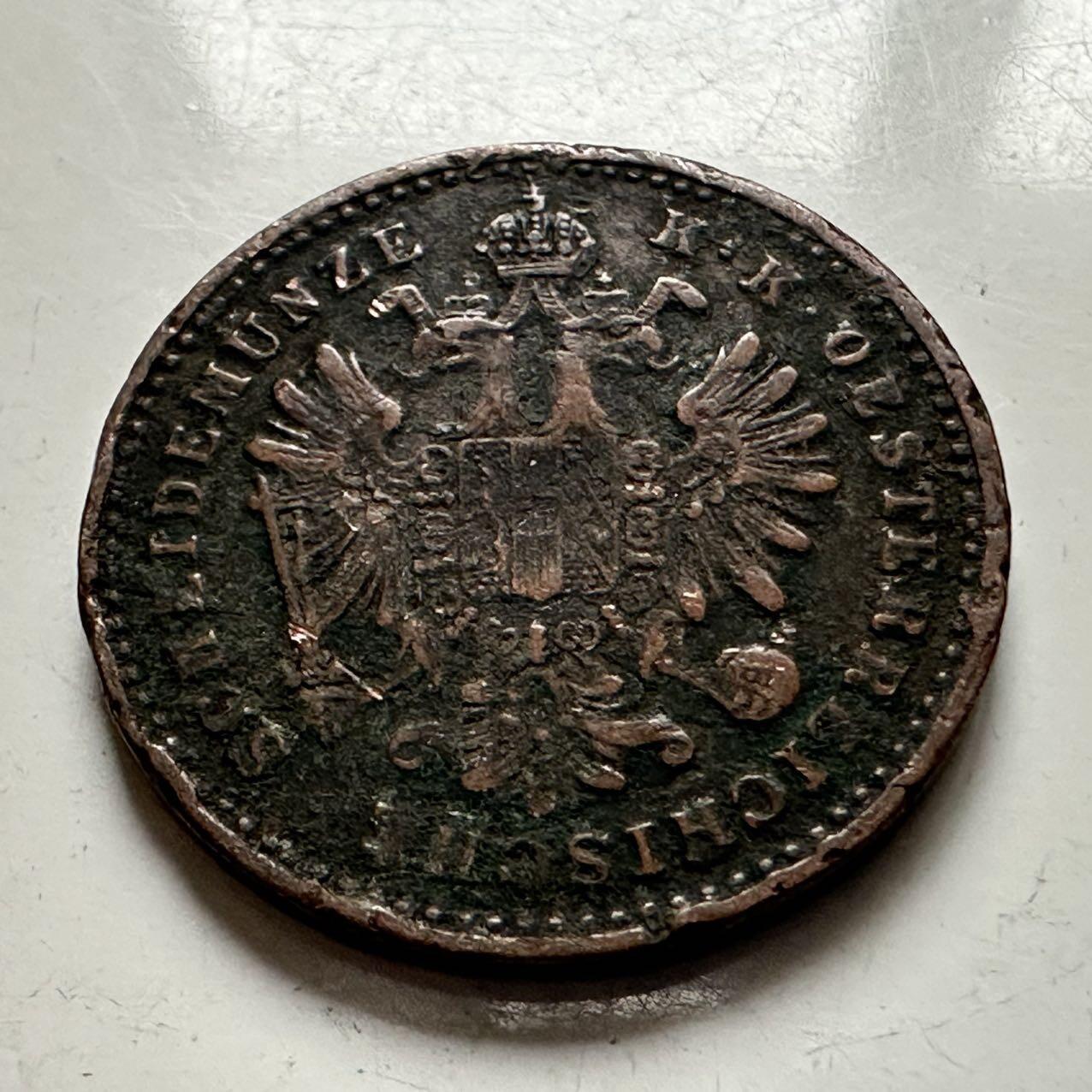 🌹外币初藏🌹🐯2025年第141场  每周二四六晚8️⃣点 接代拍 奥地利1881年一克鲁泽