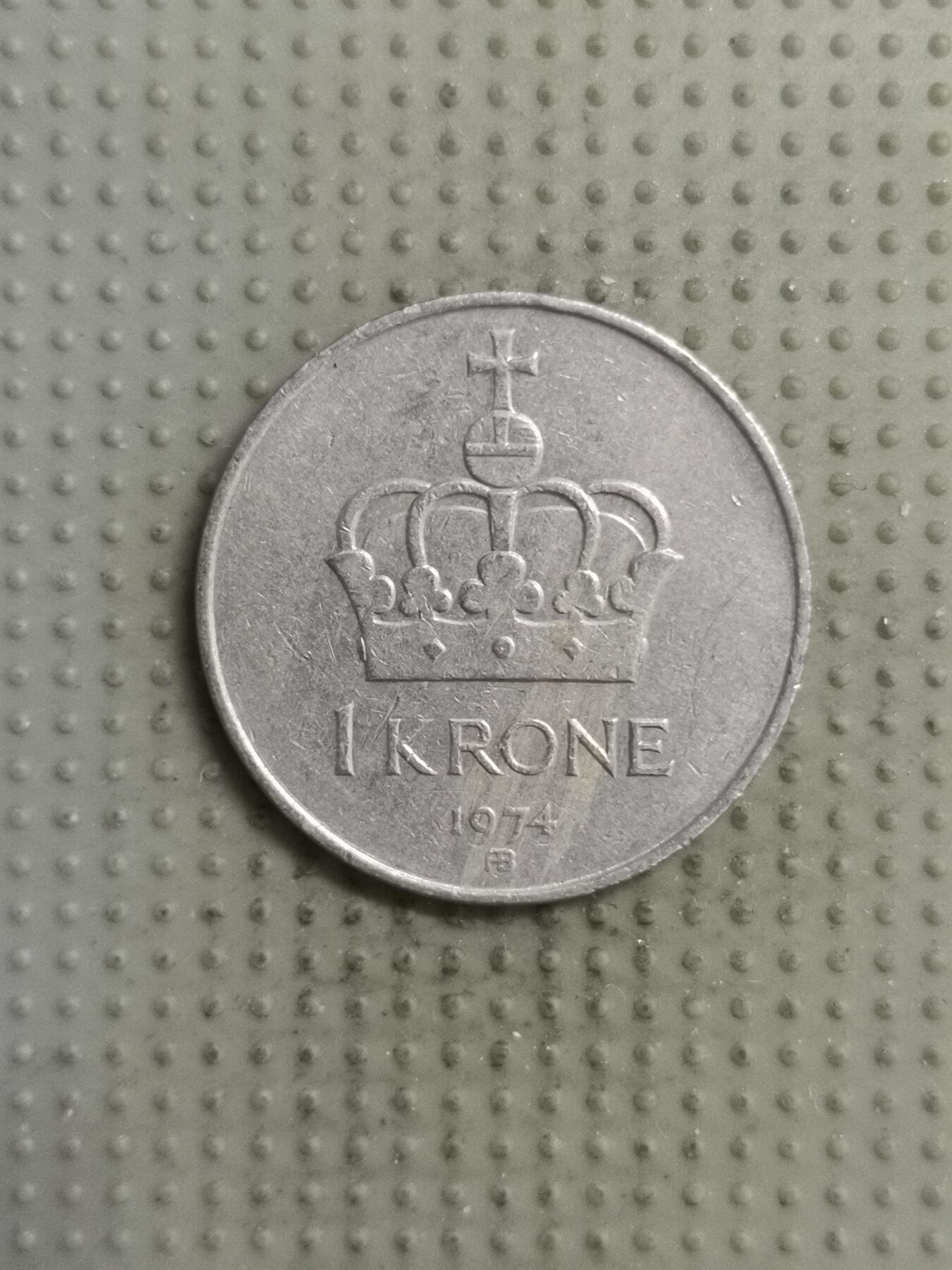 2025年第140场各国散币拍卖（总第140场） 挪威1974年1克朗