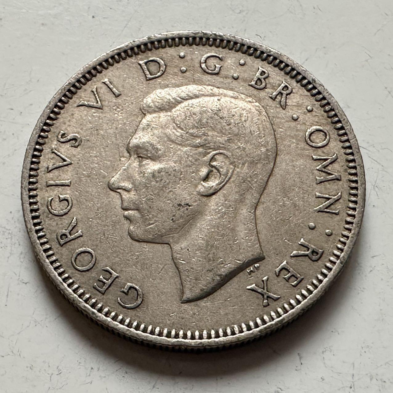 🌹外币初藏🌹🐯2025年第141场  每周二四六晚8️⃣点 接代拍 英国1950年一先令