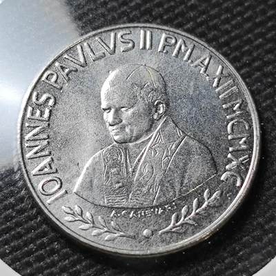 KK钱币收藏小铺 第381期  2月预留时间 周末发货 - 梵蒂冈100里拉 