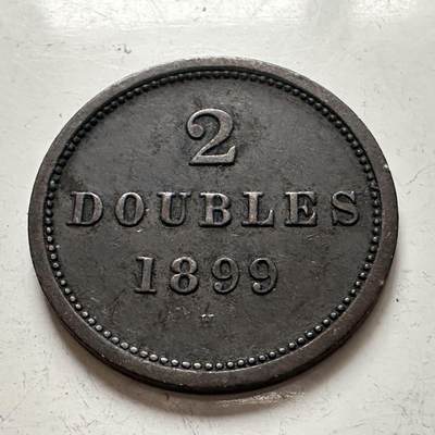 🌹外币初藏🌹🐯2025年第141场  每周二四六晚8️⃣点 接代拍 - 根西岛1899年2道布