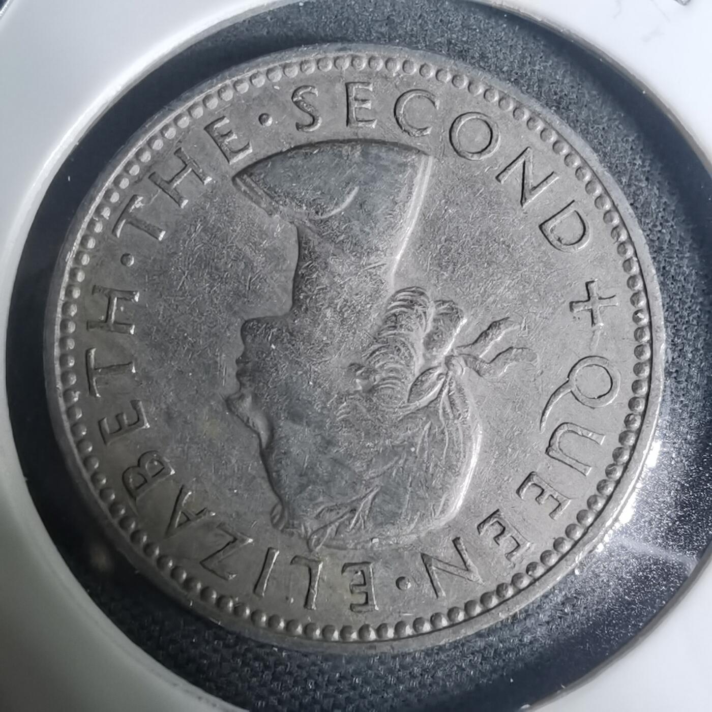 沼泽如烟--第934场 新西兰1964年1先令