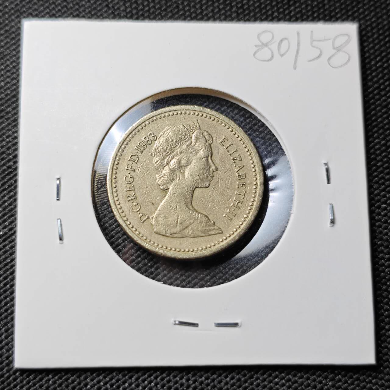 KK钱币收藏小铺 第380期  2月预留时间 周末发货  英国1镑