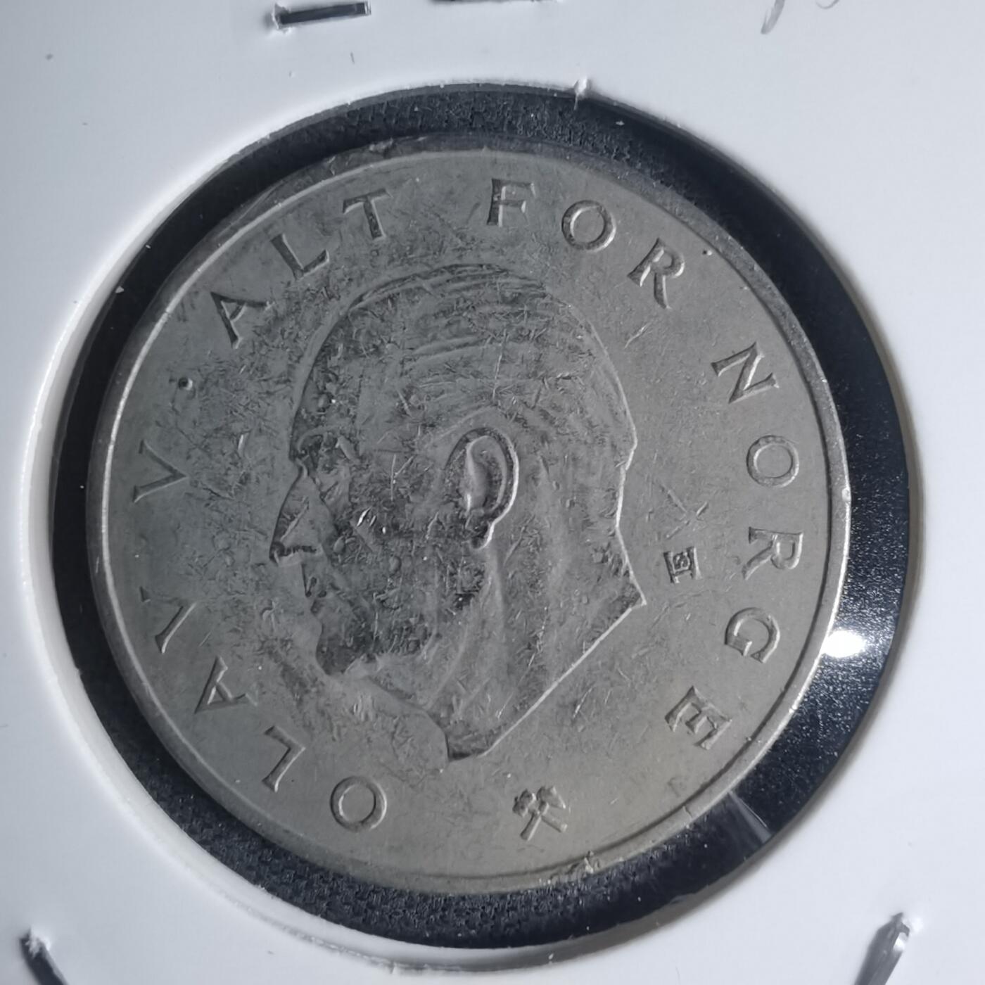 沼泽如烟--第935场 挪威1974年1克朗