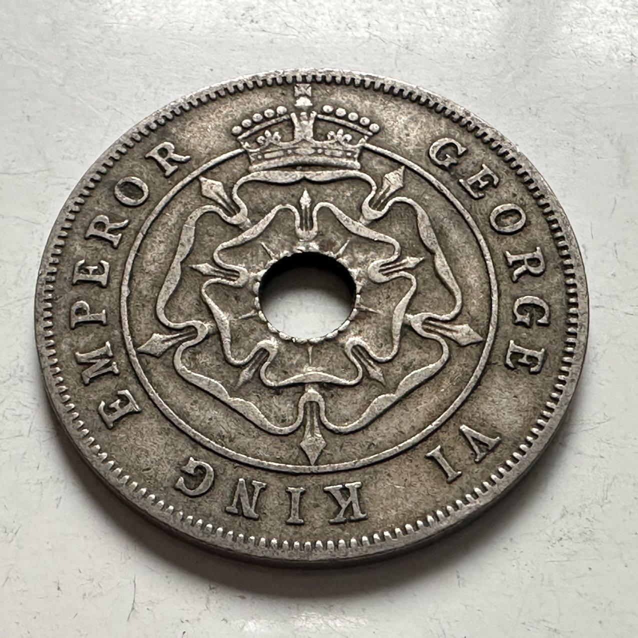 🌹外币初藏🌹🐯2025年第141场  每周二四六晚8️⃣点 接代拍 南罗得西亚1940年一便士