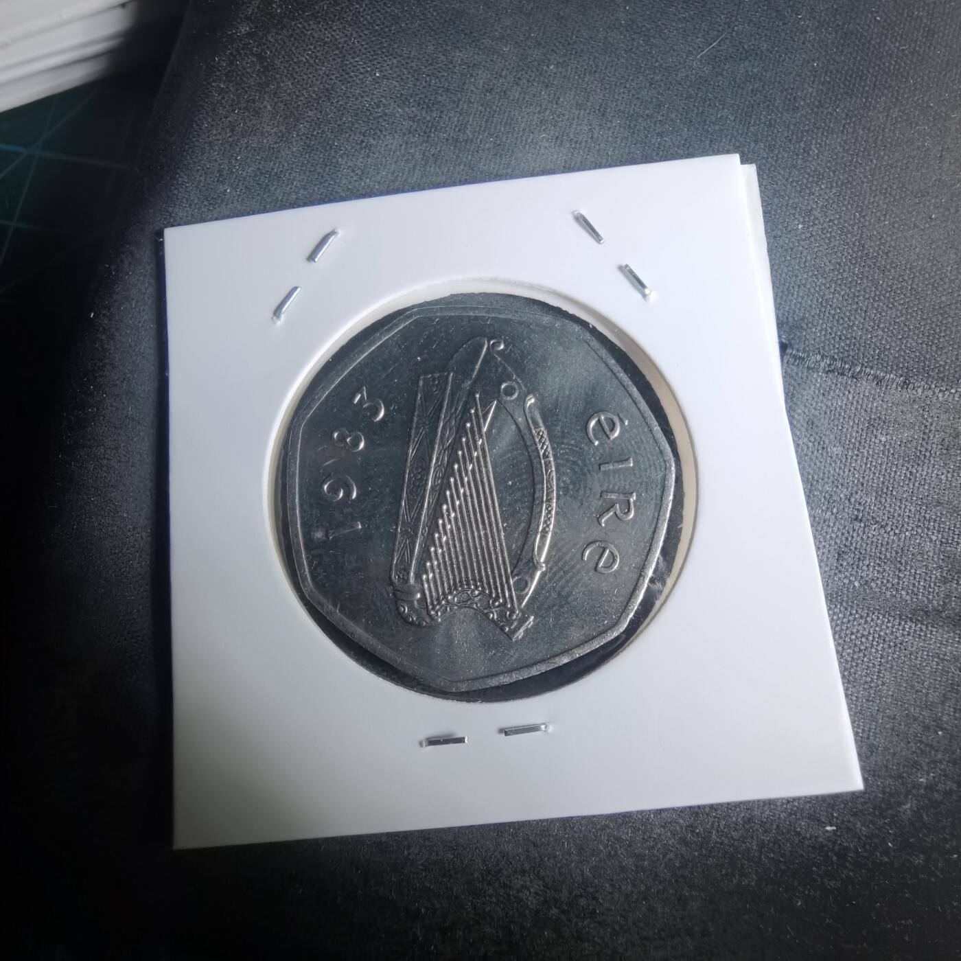 沼泽如烟--第935场 爱尔兰1983年50便士