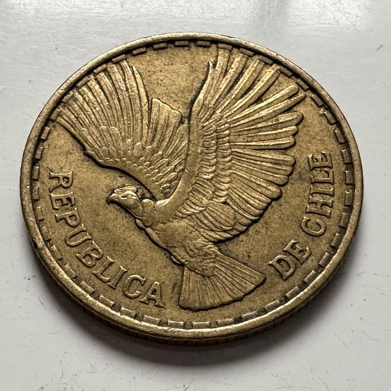 🌹外币初藏🌹🐯2025年第141场  每周二四六晚8️⃣点 接代拍 智利1967年五分