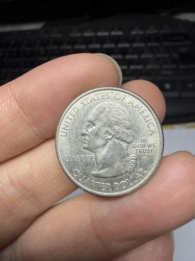 2025年集古藏今外币拍卖第十一期-第1场—（总第291拍），可以寄存60天，满160元包邮。 - 2001年美国25美分纪念币