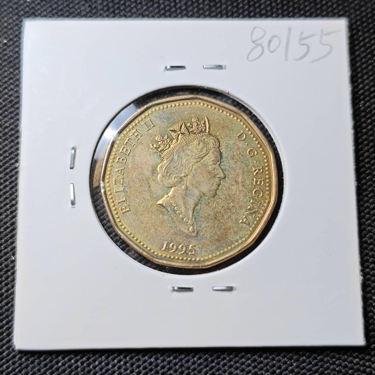 KK钱币收藏小铺 第380期  2月预留时间 周末发货  加拿大1元纪念币