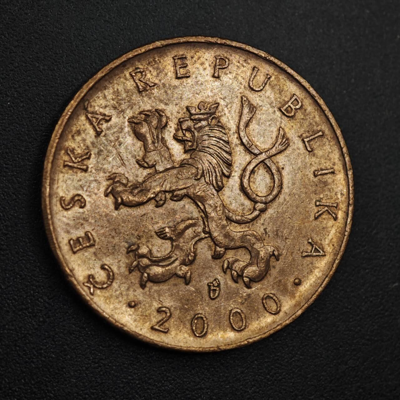 【淘币小摊】实时拍第八百三十一拍   散币场   满百包邮可预留二周 每周一统一发货   捷克2000年10克朗千禧年纪念币