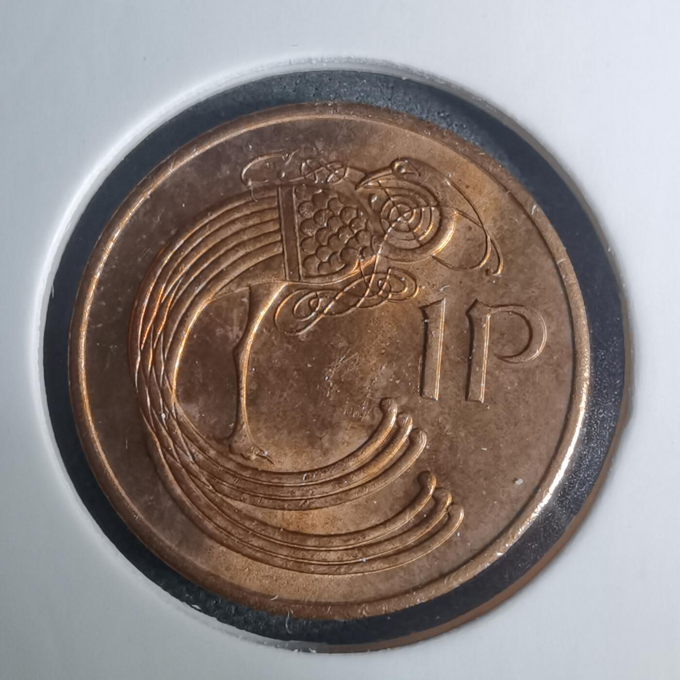 沼泽如烟--第935场 爱尔兰1982年1便士