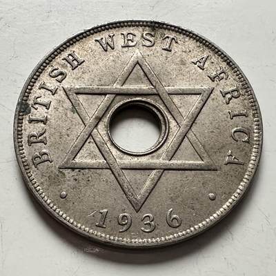 🌹外币初藏🌹🐯2025年第141场  每周二四六晚8️⃣点 接代拍 - 英属西非1936年 爱八1便士 KN版