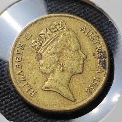 KK钱币收藏小铺 第381期  2月预留时间 周末发货 - 1988澳大利亚土著人2元 