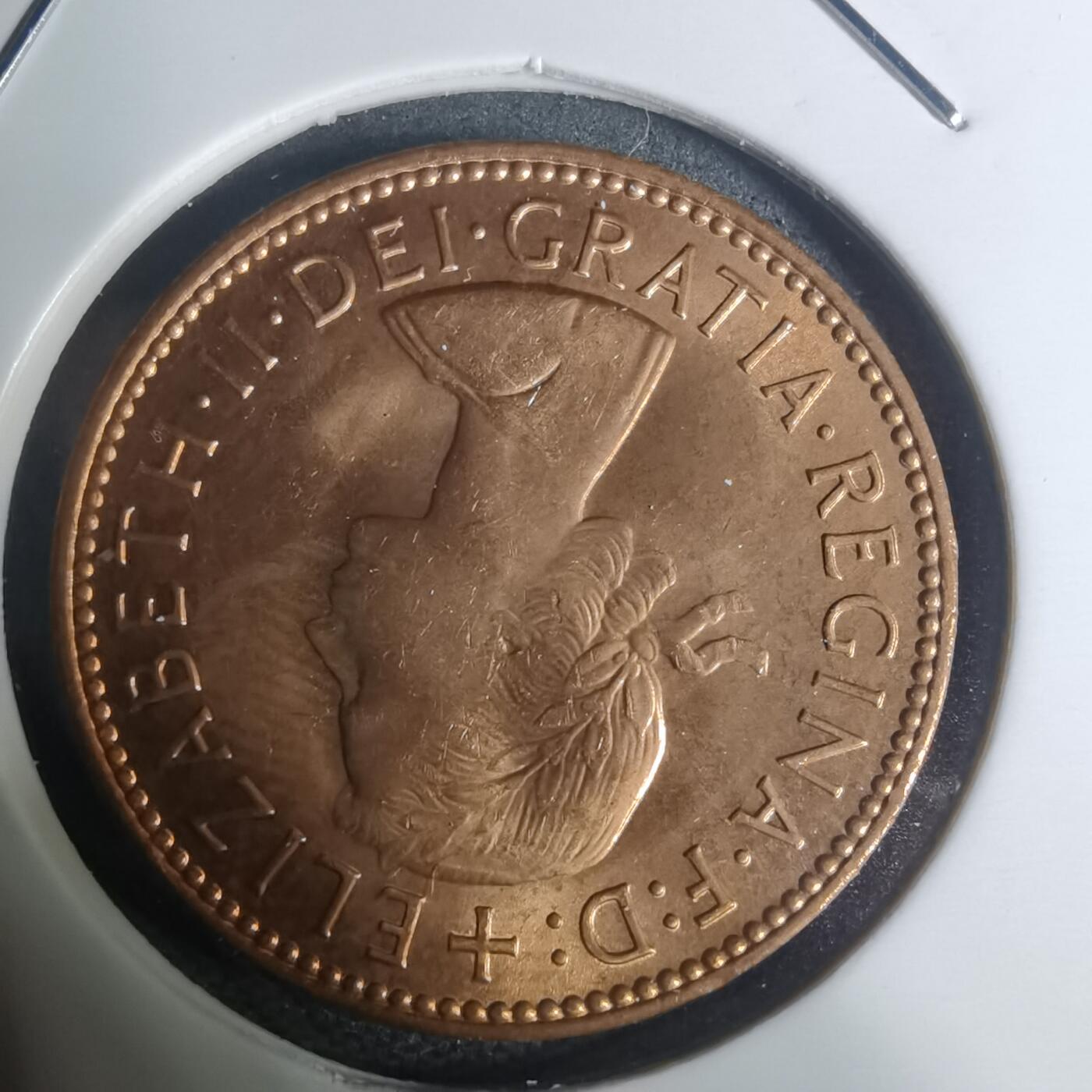 沼泽如烟--第934场 英国1967年半便士