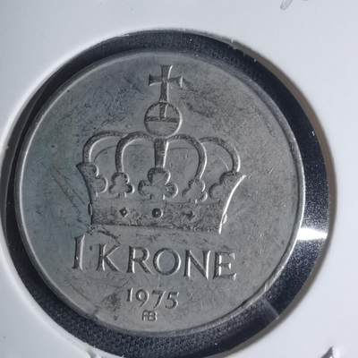 沼泽如烟--第935场 - 挪威1975年1克朗