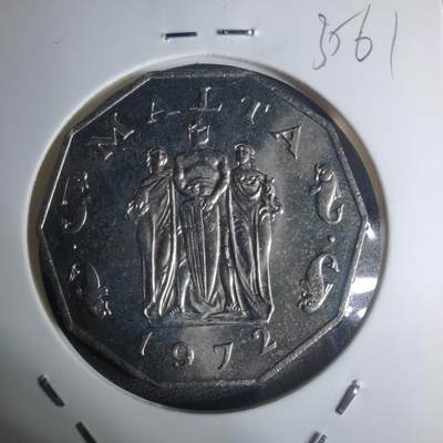 沼泽如烟--第935场 - 马耳他1972年五十分