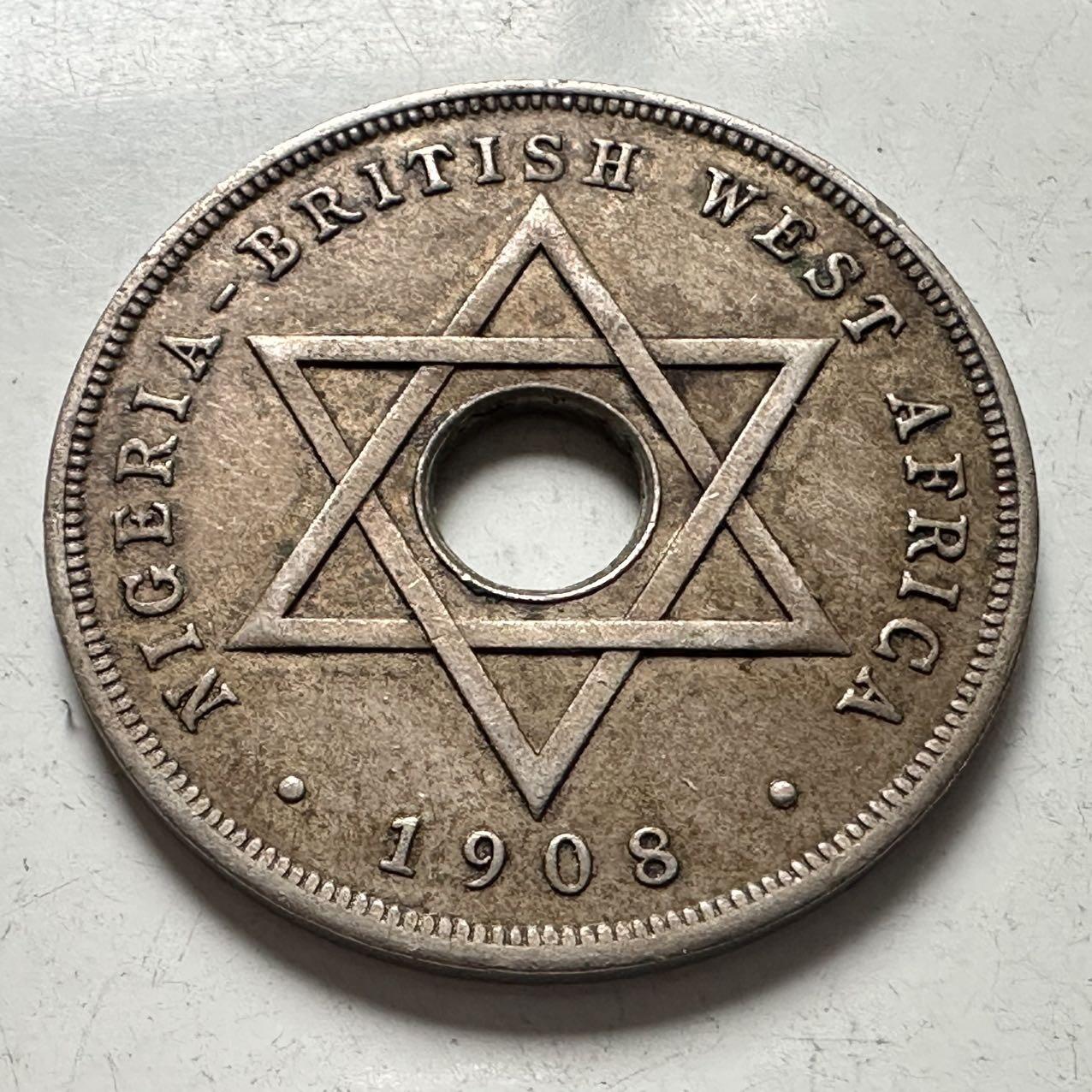 🌹外币初藏🌹🐯2025年第141场  每周二四六晚8️⃣点 接代拍 英属西非1908年1便士