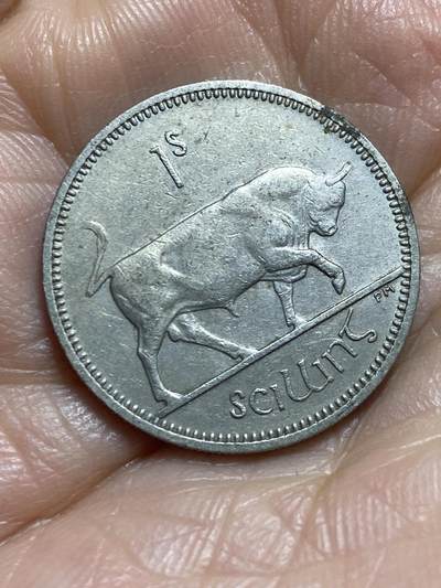 2025年第一百三十七场(总第一百六十三场）外国好品散币场(免佣金) - 爱尔兰🇮🇪1959年1先令(共和国时期第一套第二版)