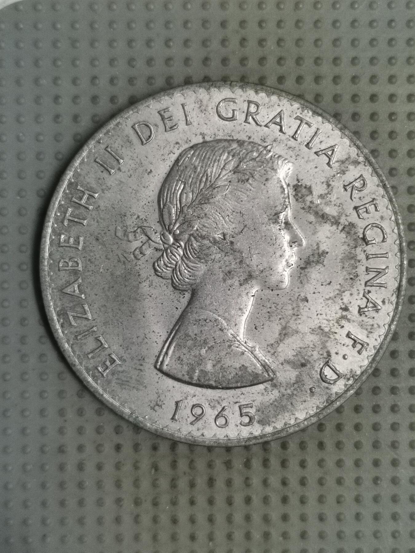 2025年第140场各国散币拍卖（总第140场） 英国1965年丘吉尔克朗币