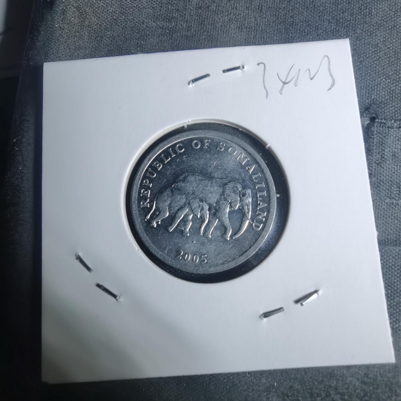 沼泽如烟--第934场 索马里兰2005年5先令