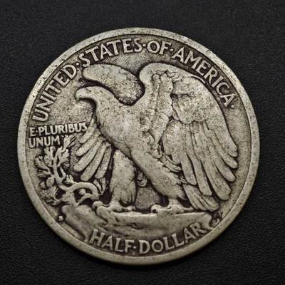 【淘币小摊】实时拍第八百三十拍   银币套币场   满百包邮可预留二周 每周一统一发货   - 美国1934年行走半美元银币