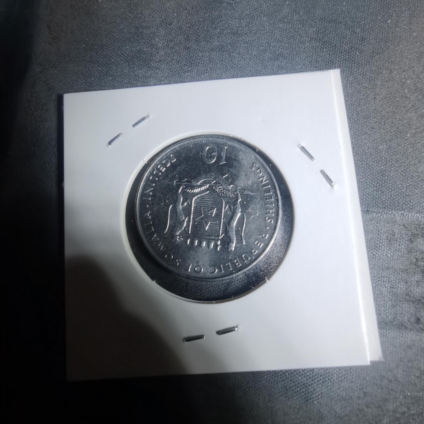 沼泽如烟--第934场 索马里2000年10先令