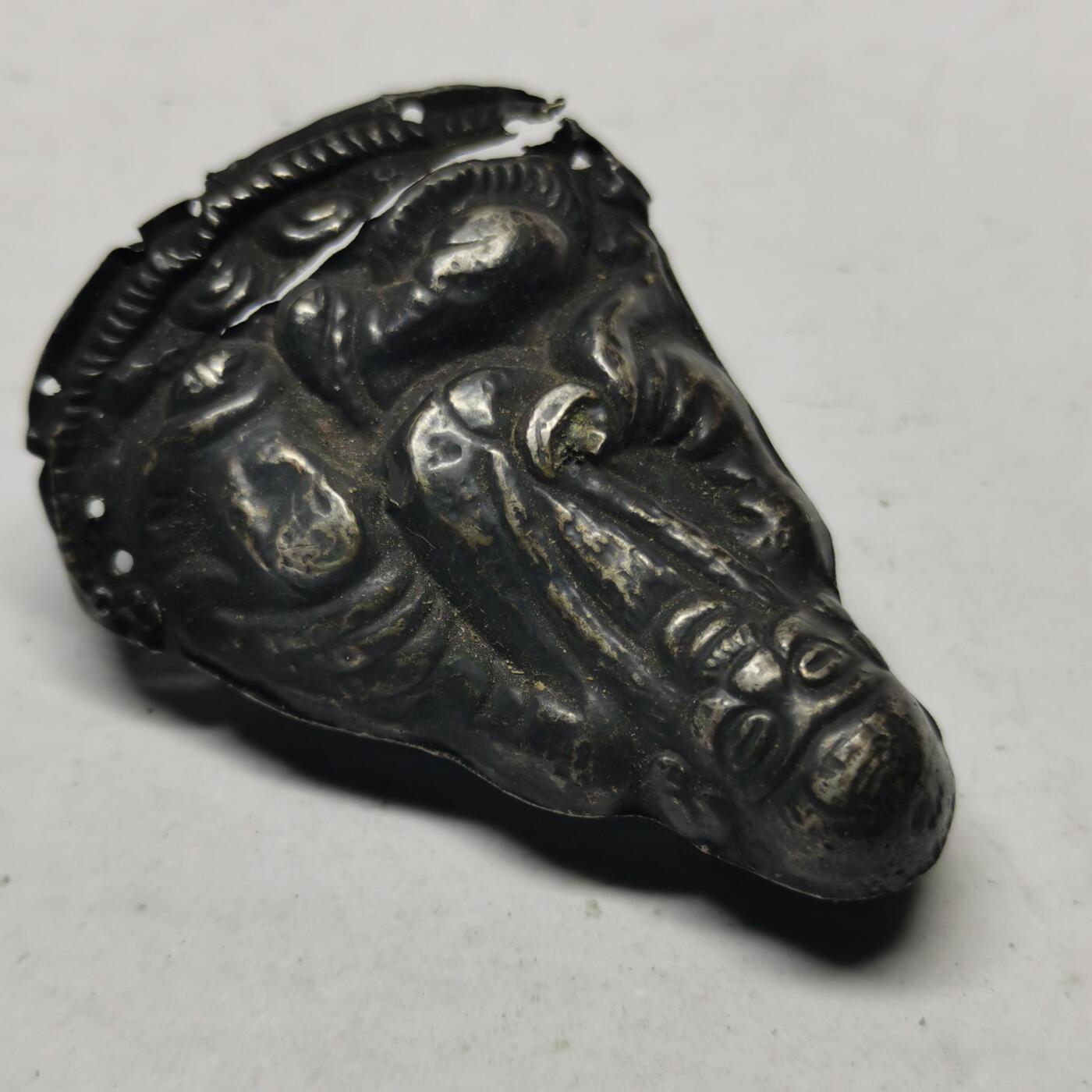 杂件专场89期 清代老银寿星，差品当银价卖