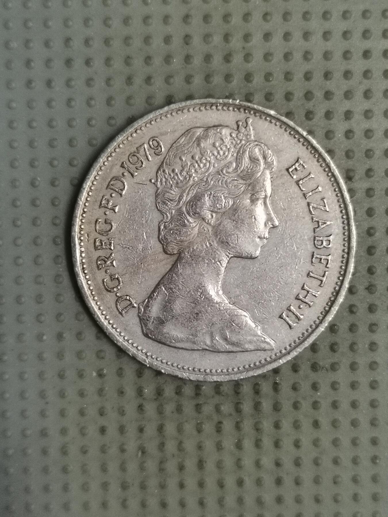 2025年第140场各国散币拍卖（总第140场） 英国1979年10便士大版