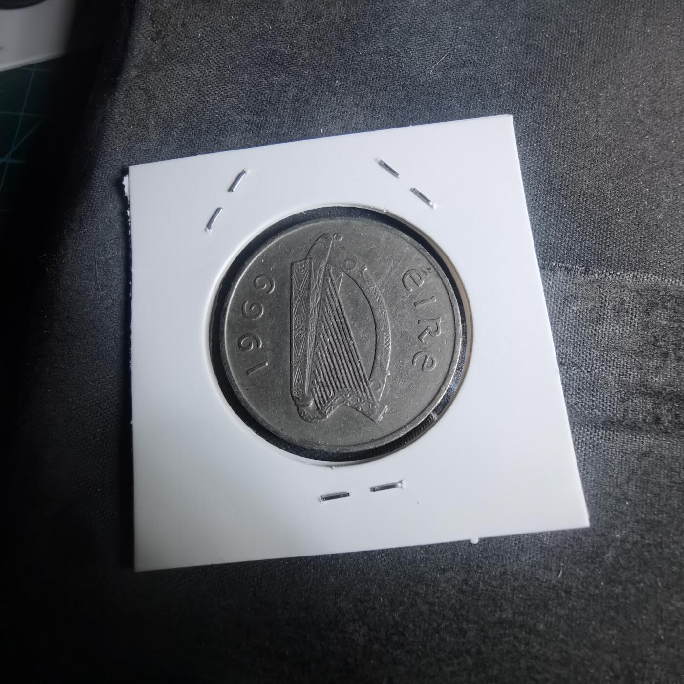 沼泽如烟--第935场 爱尔兰1969年10便士