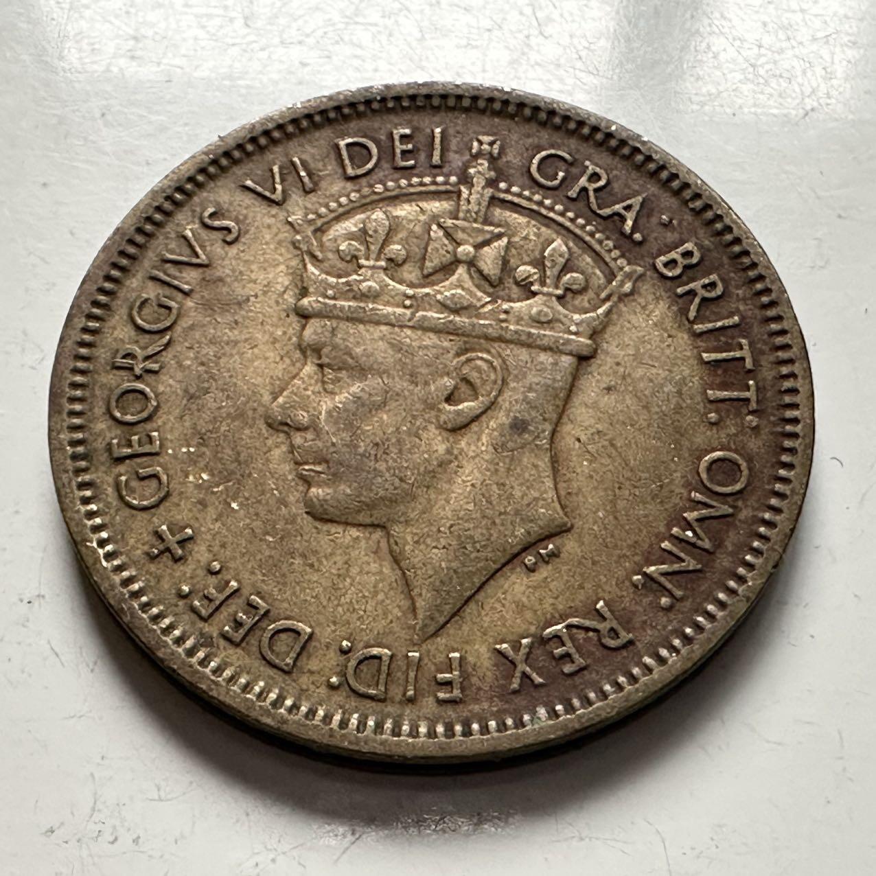 🌹外币初藏🌹🐯2025年第141场  每周二四六晚8️⃣点 接代拍 英属西非1952年一先令