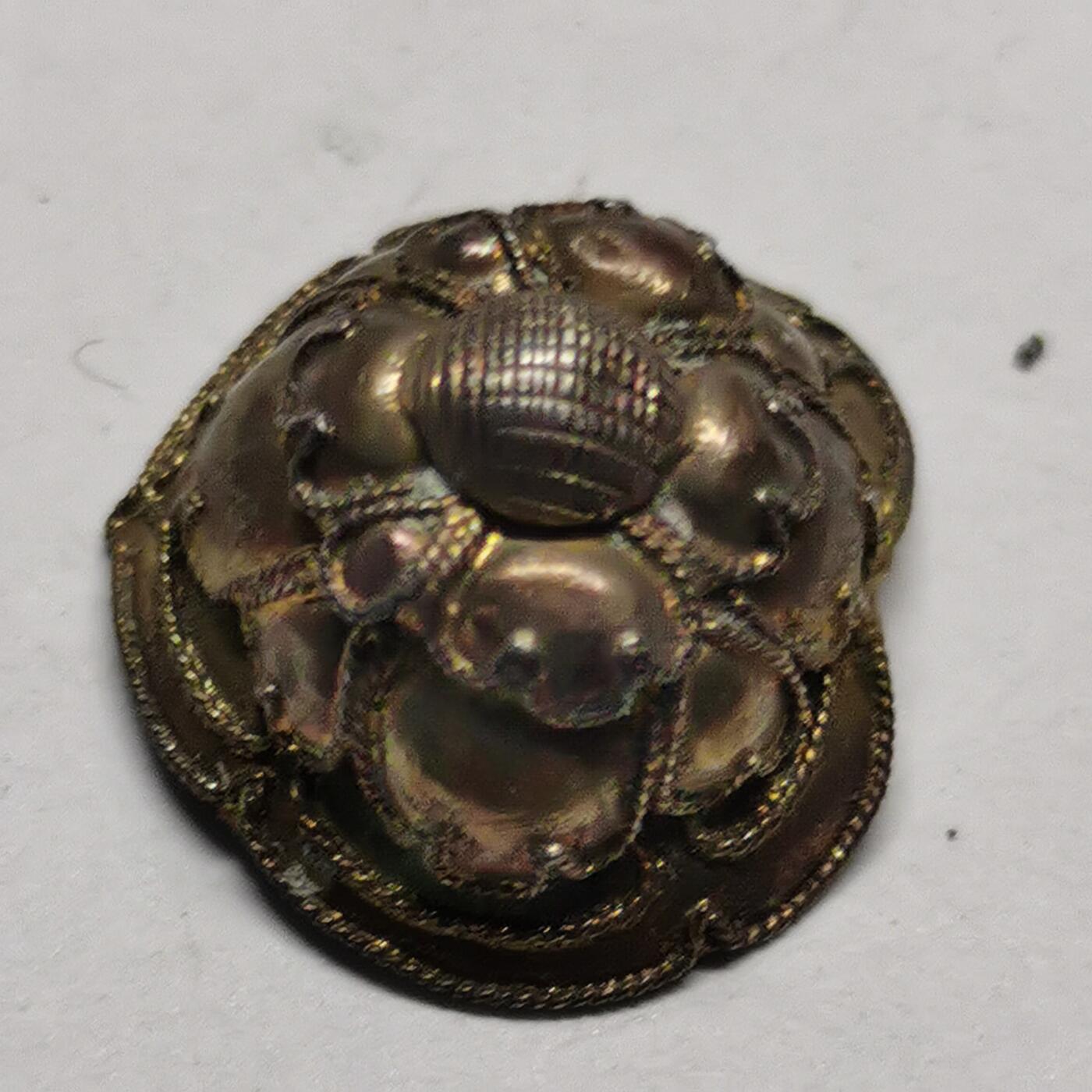 杂件专场89期 清代老银心形花