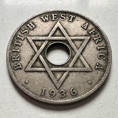 🌹外币初藏🌹🐯2025年第141场  每周二四六晚8️⃣点 接代拍 - 英属西非1936年 爱八1便士 a