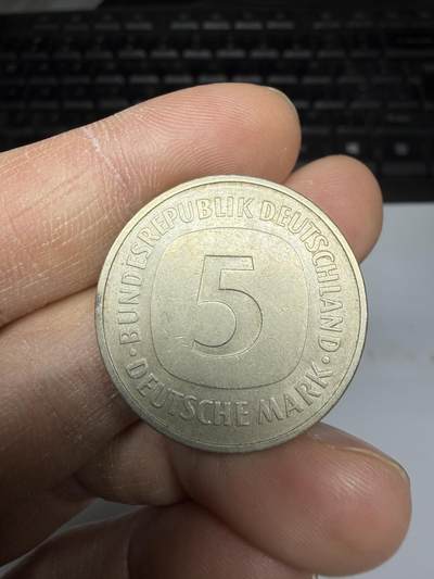2025年集古藏今外币拍卖第十一期-第1场—（总第291拍），可以寄存60天，满160元包邮。 - 1975年德国5马克