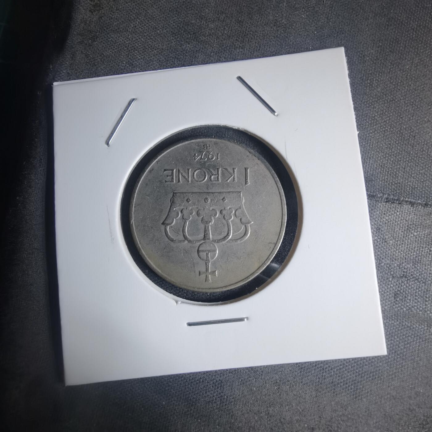 沼泽如烟--第935场 挪威1974年1克朗