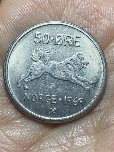 2025年第一百三十七场(总第一百六十三场）外国好品散币场(免佣金) - 挪威🇳🇴1964年50欧尔(奥拉夫五世第一版)