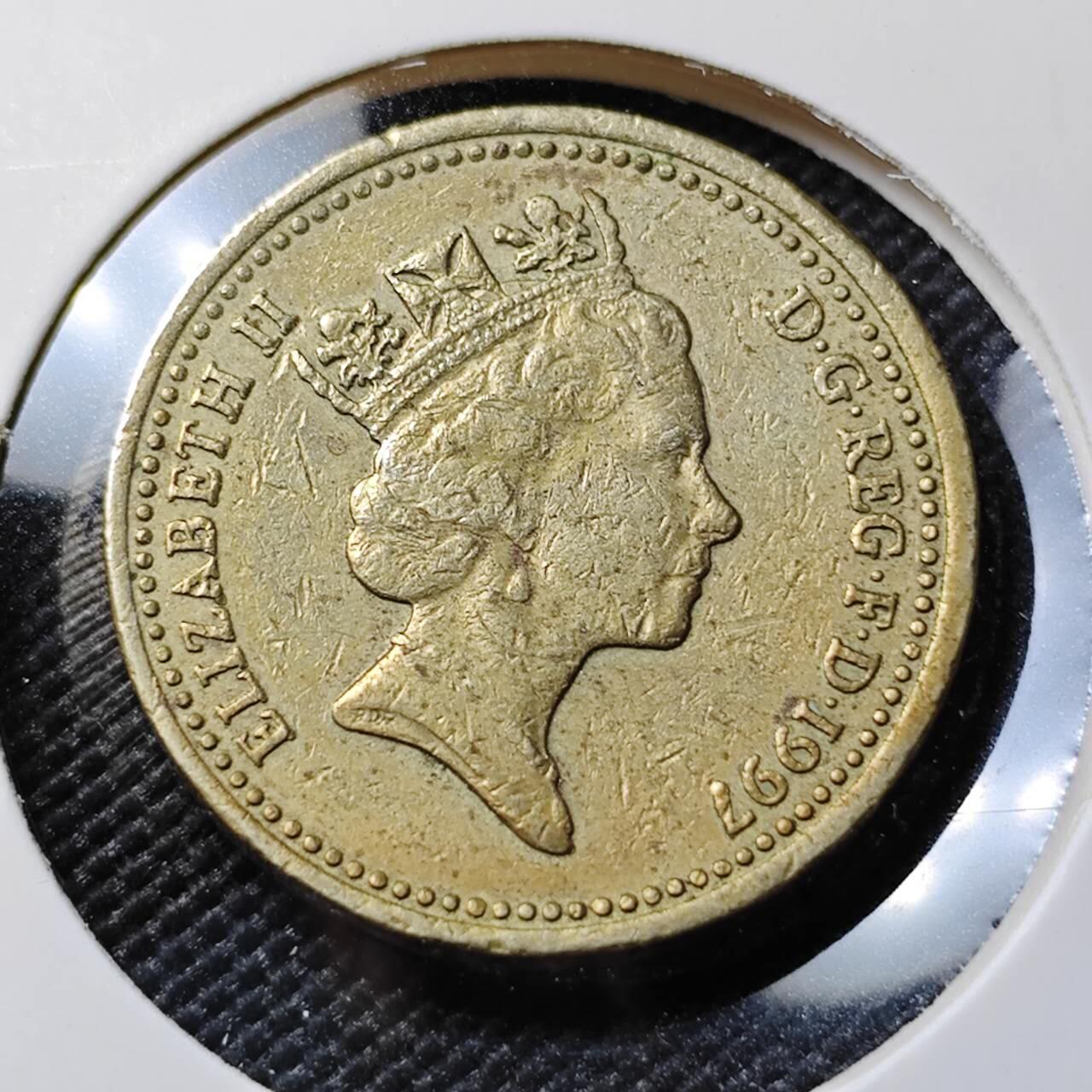 KK钱币收藏小铺 第380期  2月预留时间 周末发货  英国1镑