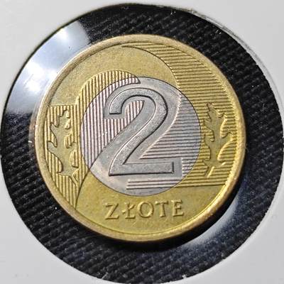 KK钱币收藏小铺 第381期  2月预留时间 周末发货 - 1995波兰2兹罗提 